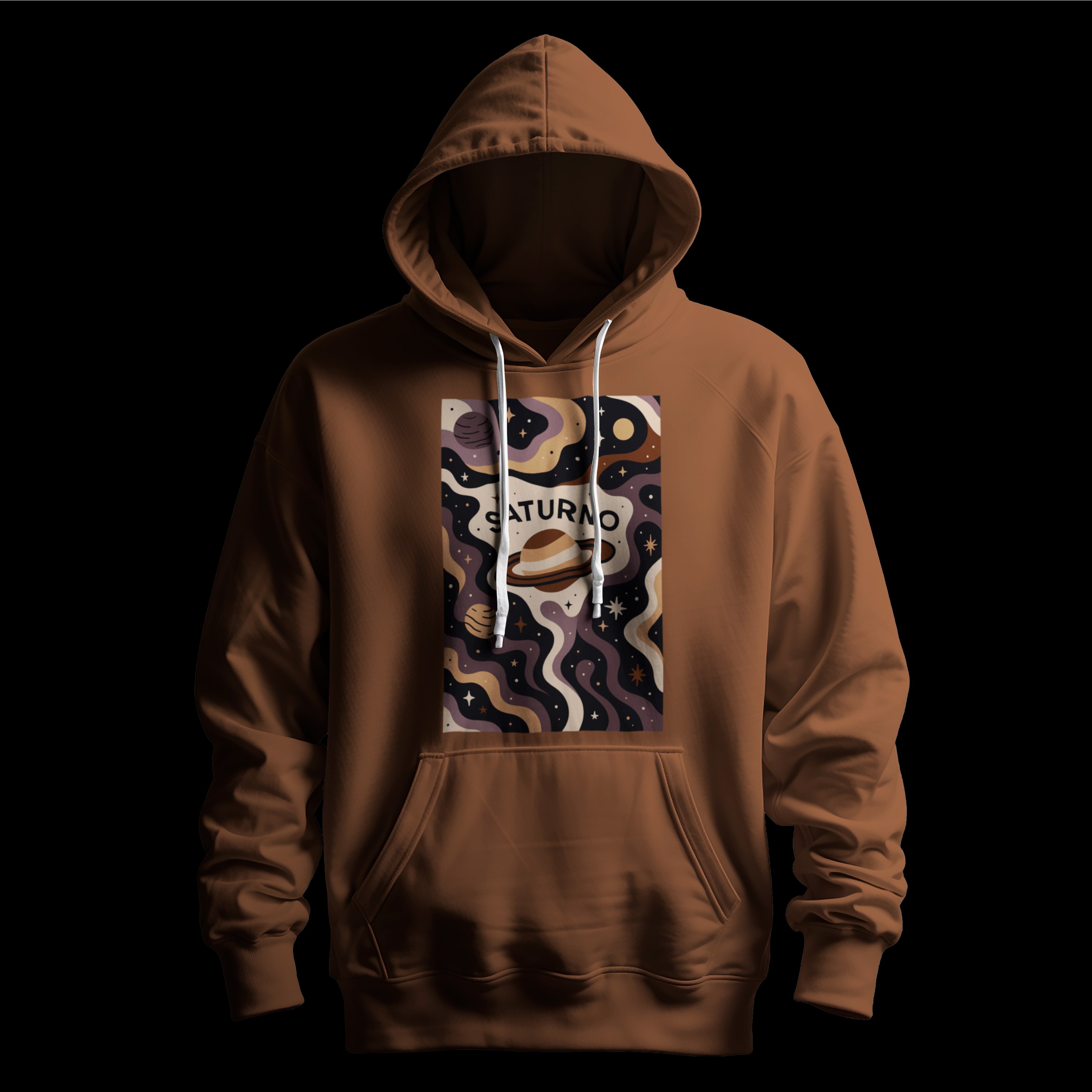 Hoddie Saturnino Brown
